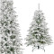 Vánoční stromek Smrk DeLuxe zasněžený 150 cm