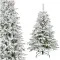 Vánoční stromek Smrk DeLuxe zasněžený 150 cm