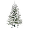 Vánoční stromek Smrk DeLuxe zasněžený 150 cm