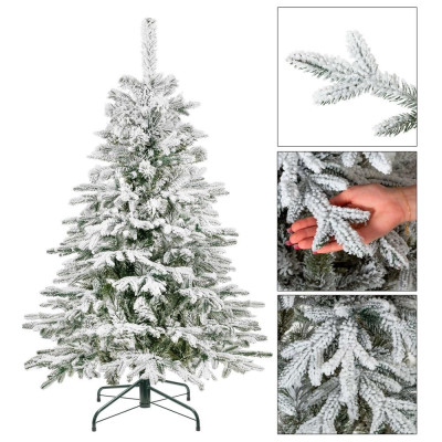 Vánoční stromek Smrk DeLuxe zasněžený 120 cm