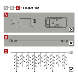 CL1240 ICICL ZÁVĚS 50 LED PRO