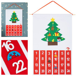 CA1473 ADVENTNÍ KALENDÁŘ 51 X 76 CM