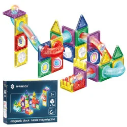 Magnetická stavebnice 66 dílů SPRINGOS KG0063
