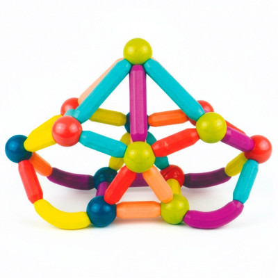 Magnetická stavebnice 100 dílů SPRINGOS KG0051