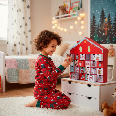 Adventní kaledář pro děti 39x40 cm SPRINGOS CA1508