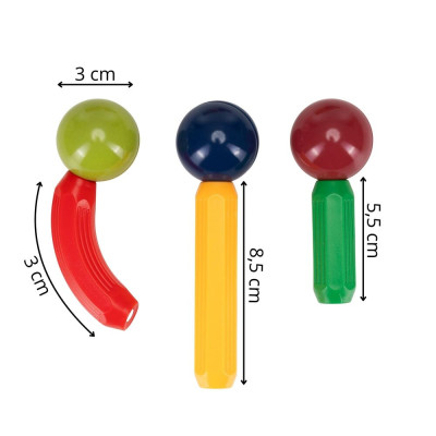 Magnetická stavebnice 128 dílů SPRINGOS KG0050