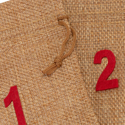 Adventní kaledář sáčky 10x15 cm sada 24ks SPRINGOS CA1471