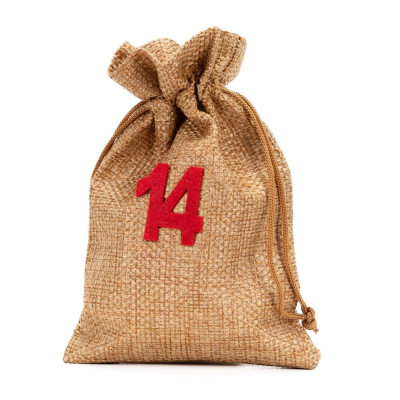 Adventní kaledář sáčky 10x15 cm sada 24ks SPRINGOS CA1471