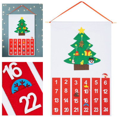 Adventní kaledář 51x79 cm SPRINGOS CA1473