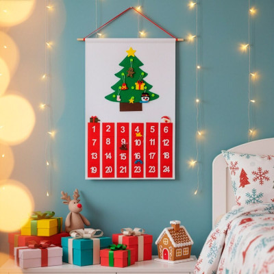 Adventní kaledář 51x79 cm SPRINGOS CA1473