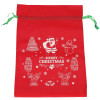 Dárková taška 36x25 cm Merry Christmas červená, vánoční dekorace