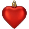 Srdíčka červená sada 8ks, vánoční ozdoby CA1156