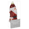 Santa Claus 13 cm červený, vánoční ozdoba