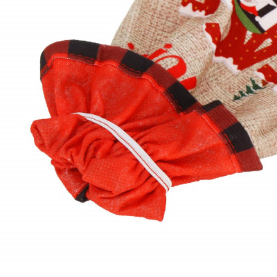 Obal na láhev 15x31 cm cm mix vzorů, vánoční dekorace