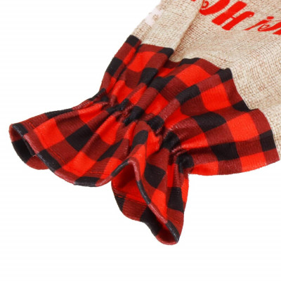 Obal na láhev 15x31 cm cm mix vzorů, vánoční dekorace