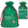 Dárková taška Merry Christmas zelená, vánoční dekorace