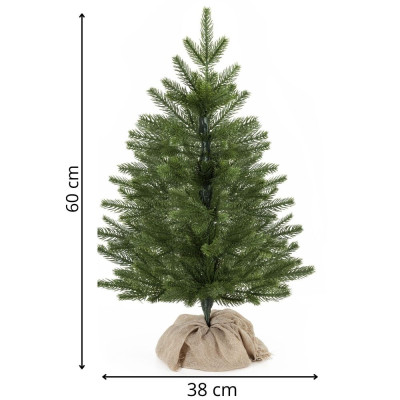 Vánoční stromek Smrk Premium kavkazský 60 cm