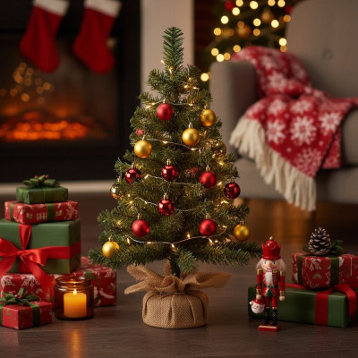 Vánoční stromek Borovice přírodní 60 cm