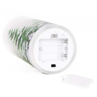 Led svíčky se vzorem sada 3ks 3xAAA SPRINGOS CA1455