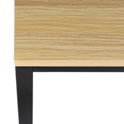 Psací stůl 120x48x122 cm SPRINGOS HF0047 světle hnědý