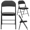 GF0113 SKLÁDACÍ ŽIDLE 46,5 X 43,5 X 79 CM ČERNÁ