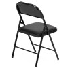 GF0113 SKLÁDACÍ ŽIDLE 46,5 X 43,5 X 79 CM ČERNÁ