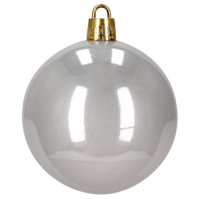 Vánoční baňky barevné mix - 6,5cm sada 24ks, vánoční ozdoby