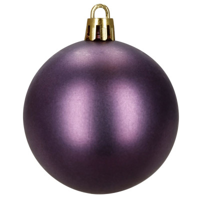 Vánoční baňky barevné mix - 6,5cm sada 24ks, vánoční ozdoby