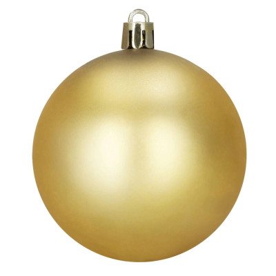 Vánoční baňky zlaté mix - sada 12ks, vánoční ozdoby