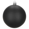 Vánoční baňky černé mix - 8cm sada 9ks, vánoční ozdoby