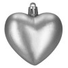 Srdíčka stříbrná sada 16ks, vánoční ozdoby