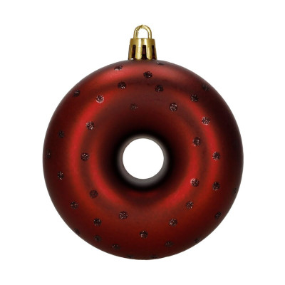 Vánoční baňky červené mix - sada 12ks, vánoční ozdoby