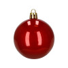 Vánoční baňky červené mix - 7cm sada 24ks, vánoční ozdoby