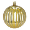 Vánoční baňky zlaté mix - 8cm sada 36ks, vánoční ozdoby