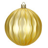 Vánoční baňky zlaté mix - 8cm sada 36ks, vánoční ozdoby