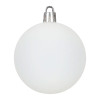 Vánoční baňky bílé mix - 5/6/7 cm sada 40ks, vánoční ozdoby