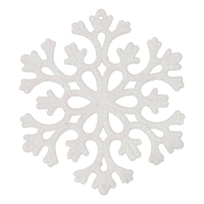 Vánoční baňky bílé mix - 5/6/7 cm sada 40ks, vánoční ozdoby