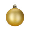 Vánoční baňky zlaté mix - 7cm sada 24ks, vánoční ozdoby