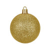 Vánoční baňky zlaté mix - 7cm sada 24ks, vánoční ozdoby