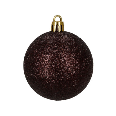 Vánoční baňky fialové mix - 7cm sada 24ks, vánoční ozdoby