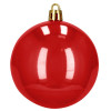 Maxi 100-dílná sada vánočních baněk červená, vánoční ozdoby