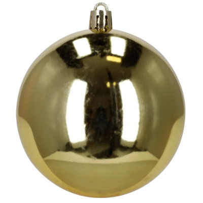 Maxi 100-dílná sada vánočních baněk zlatá, vánoční ozdoby