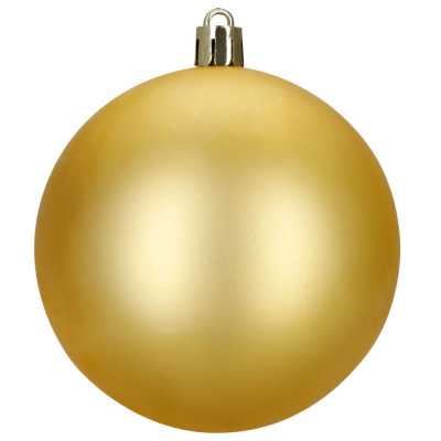 Maxi 100-dílná sada vánočních baněk zlatá, vánoční ozdoby