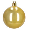 Maxi 100-dílná sada vánočních baněk zlatá, vánoční ozdoby