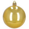 Maxi 100-dílná sada vánočních baněk zlatá, vánoční ozdoby