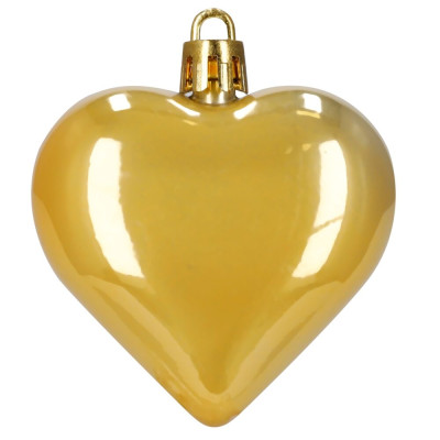 Maxi 100-dílná sada vánočních baněk zlatá, vánoční ozdoby