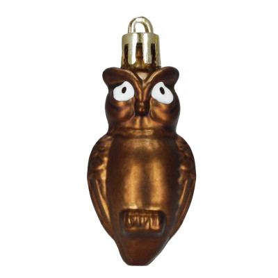 Vánoční baňky hnědo-zlaté mix - sada 41ks, vánoční ozdoby