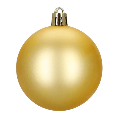 Vánoční baňky zlaté mix - 5/6/7 cm sada 40ks, vánoční ozdoby