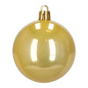 Vánoční baňky zlaté mix - 5/6/7 cm sada 40ks, vánoční ozdoby