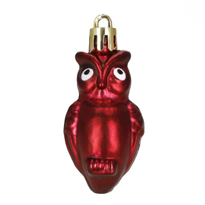 Vánoční baňky červeno-zlaté mix - sada 41ks, vánoční ozdoby